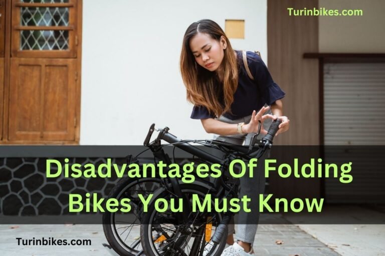 disadvantages of folding bikes