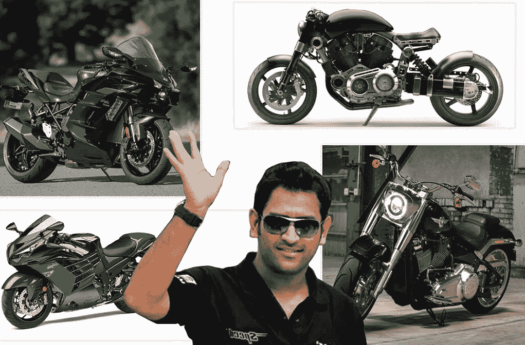 MS Dhoni Bikes Collection