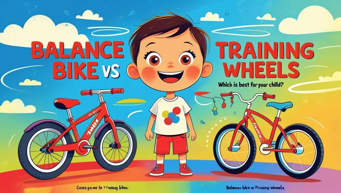 Balance Bike vs Training Wheels