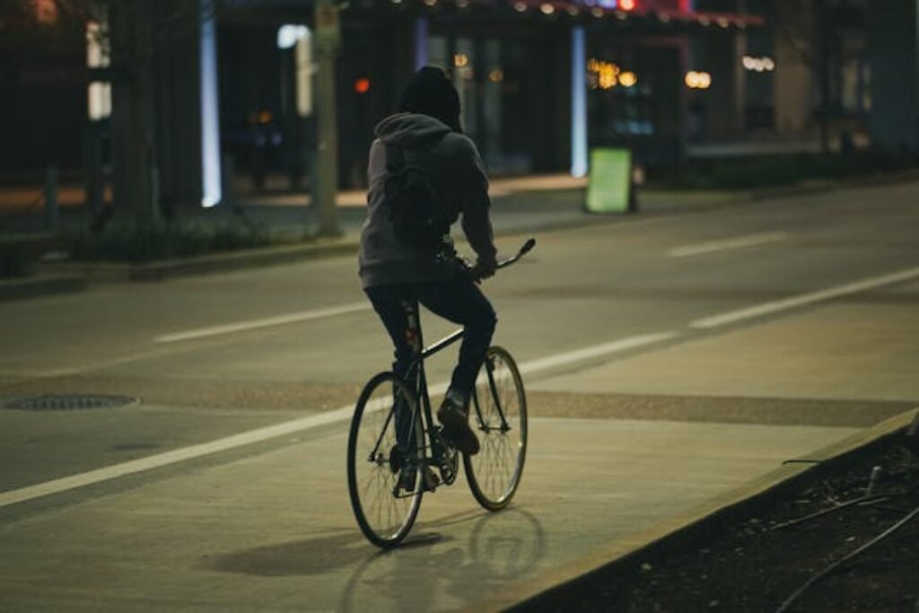 Night Bike Riding Quotes with Friends