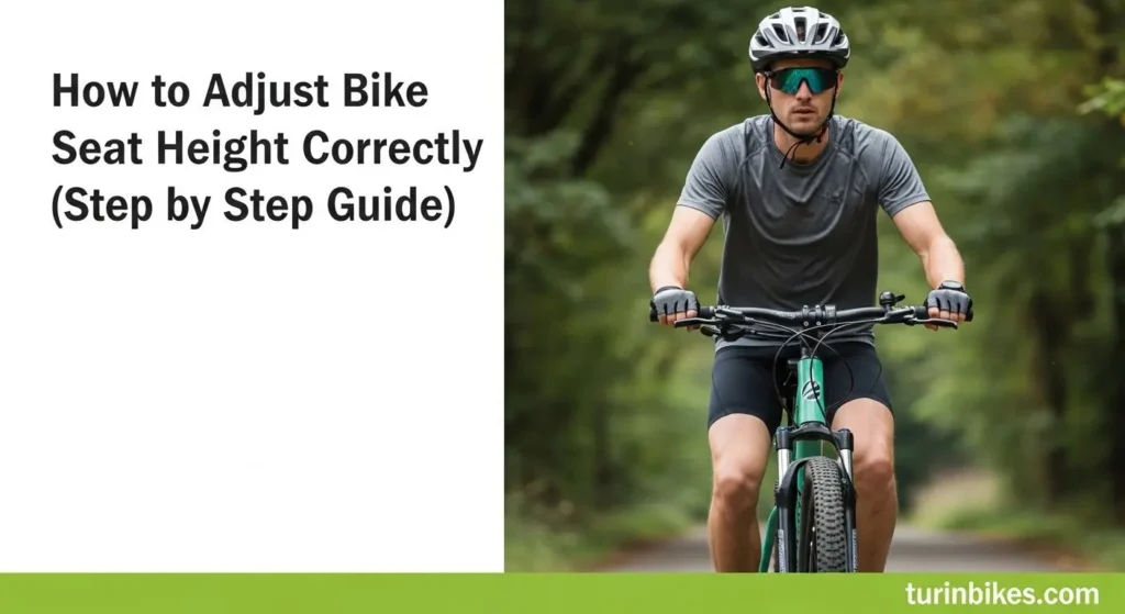 How to Adjust Bike Seat Height Correctly