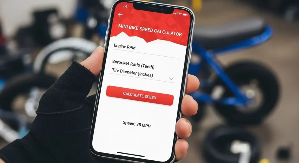 Mini Bike Speed Calculator